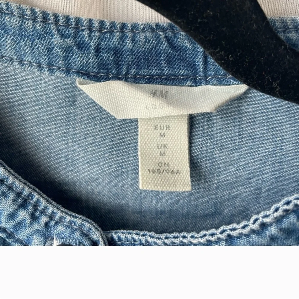 H£M denim shirt - Picture 3 of 3